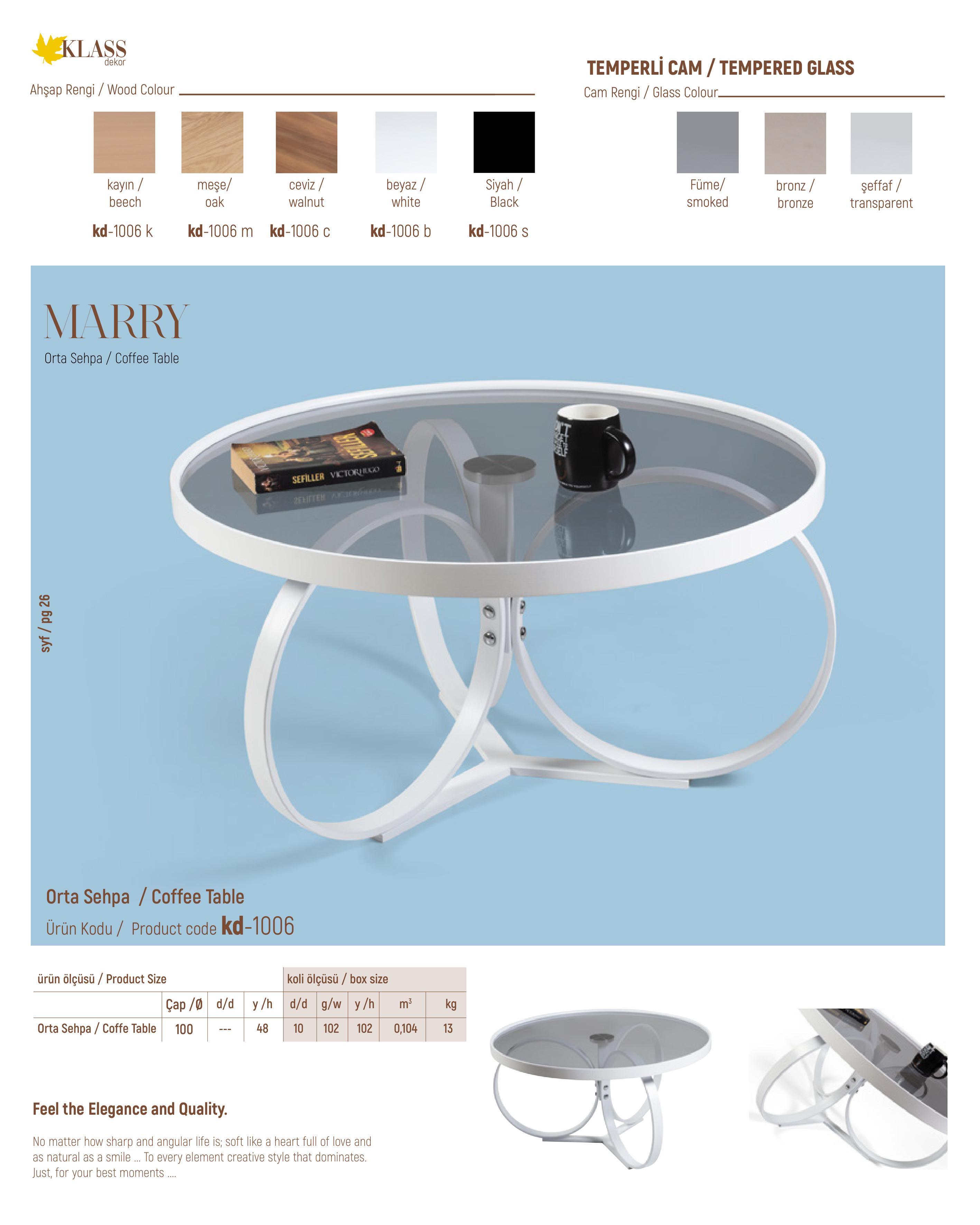 MARRY COFFEE TABLE